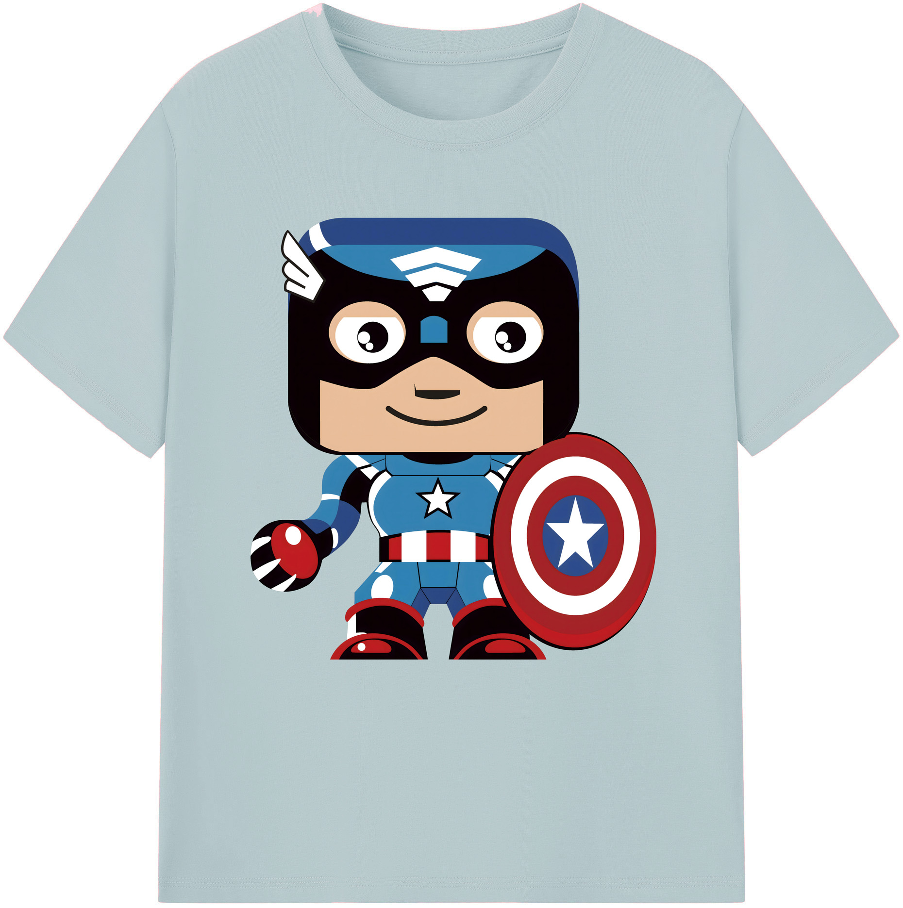 （画像用） アベンジャーズ The Avengers 綿100％半袖Tシャツ（フロントプリント）